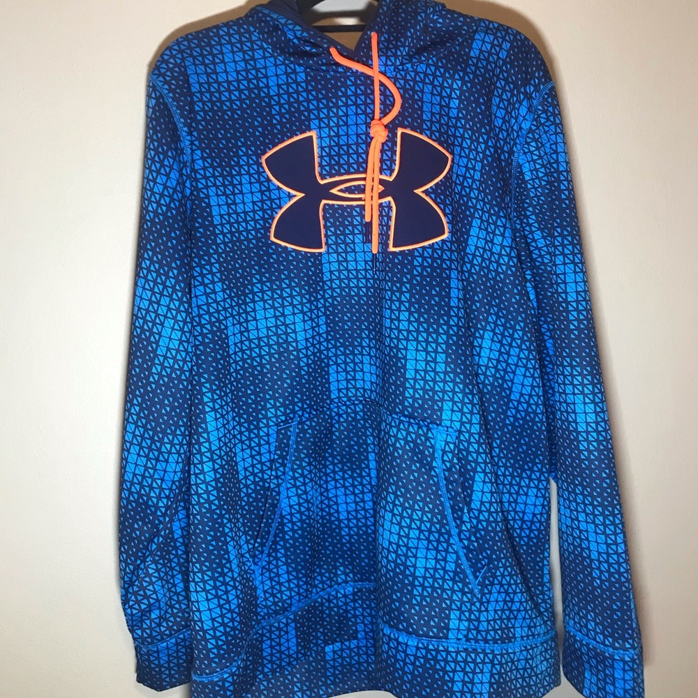 Men’s Under Armor Logo Fleece Hoodie SZ. 2XL